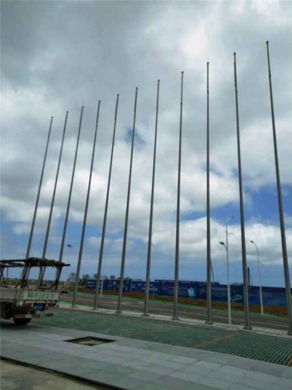 電動旗桿的安裝方法及步驟